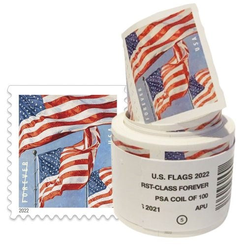 2022 Stamps Forever Roll 500pcs