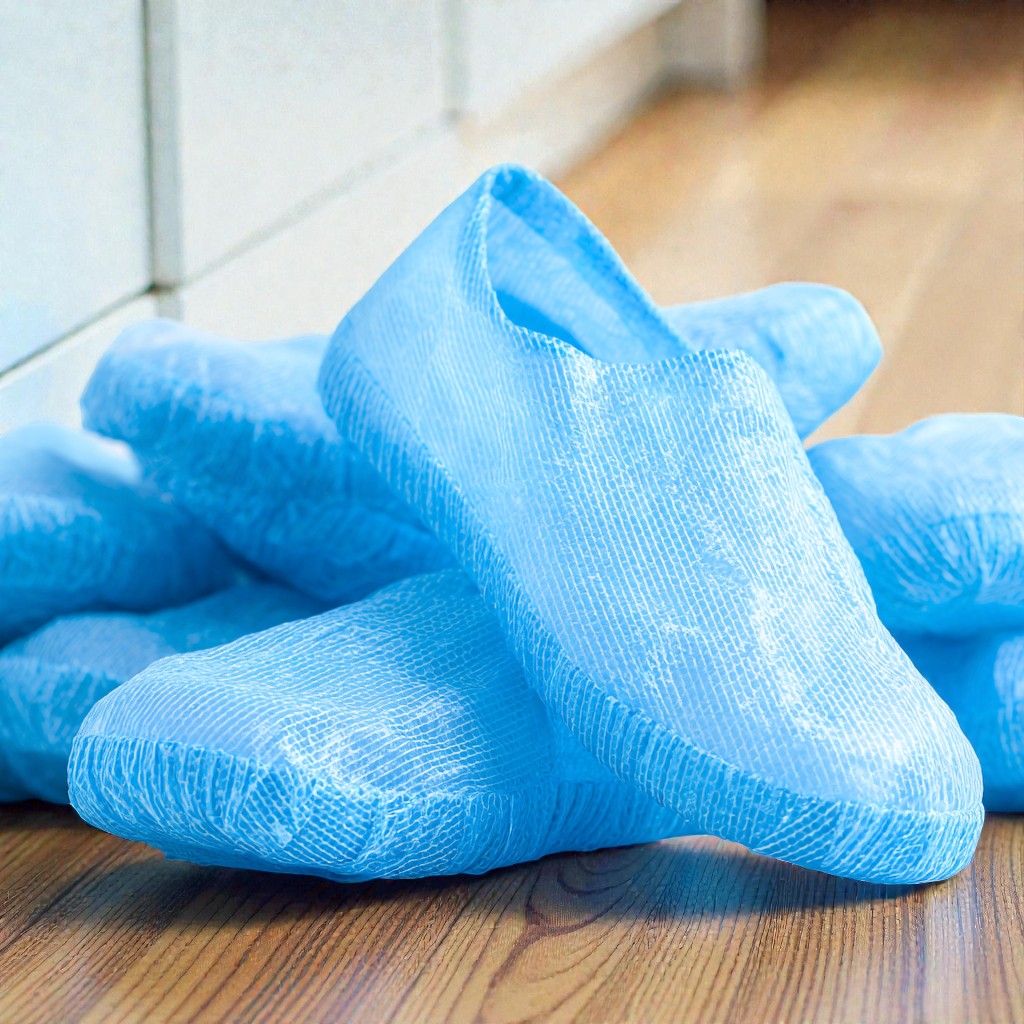 Wonia Premium Non-Slip Disposable Shoe Covers